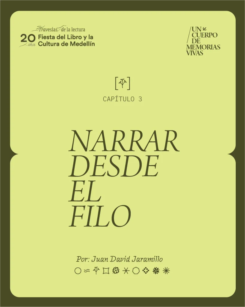 Capítulo 3 Narrar desde el filo