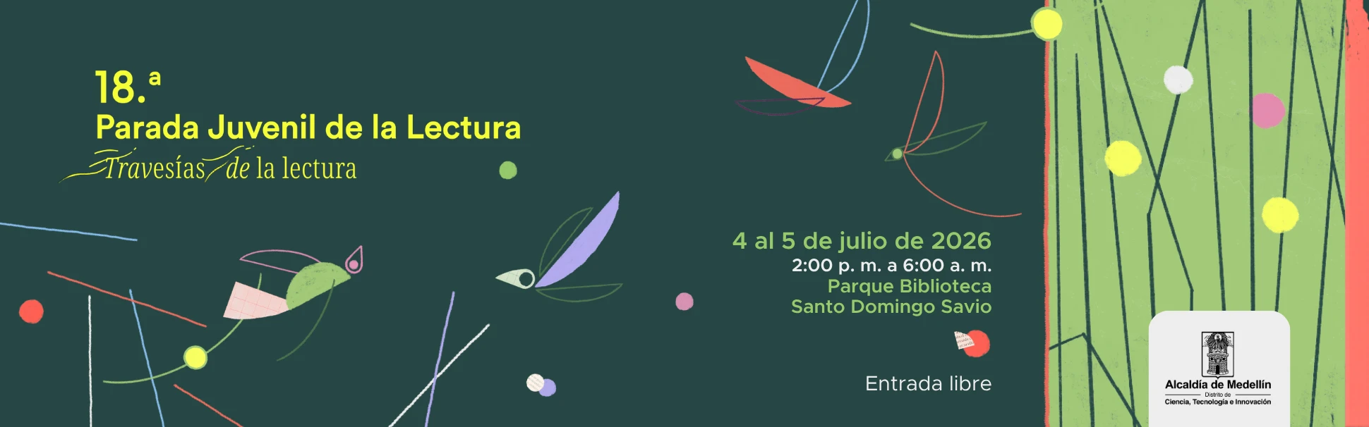 Banner Parada Juvenil 2026 - horizontal