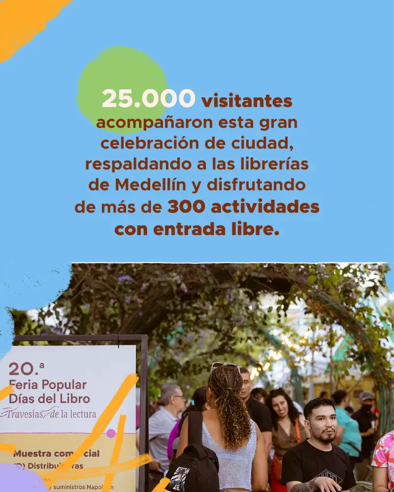 25.000 visitantes en Días del Libro 2026