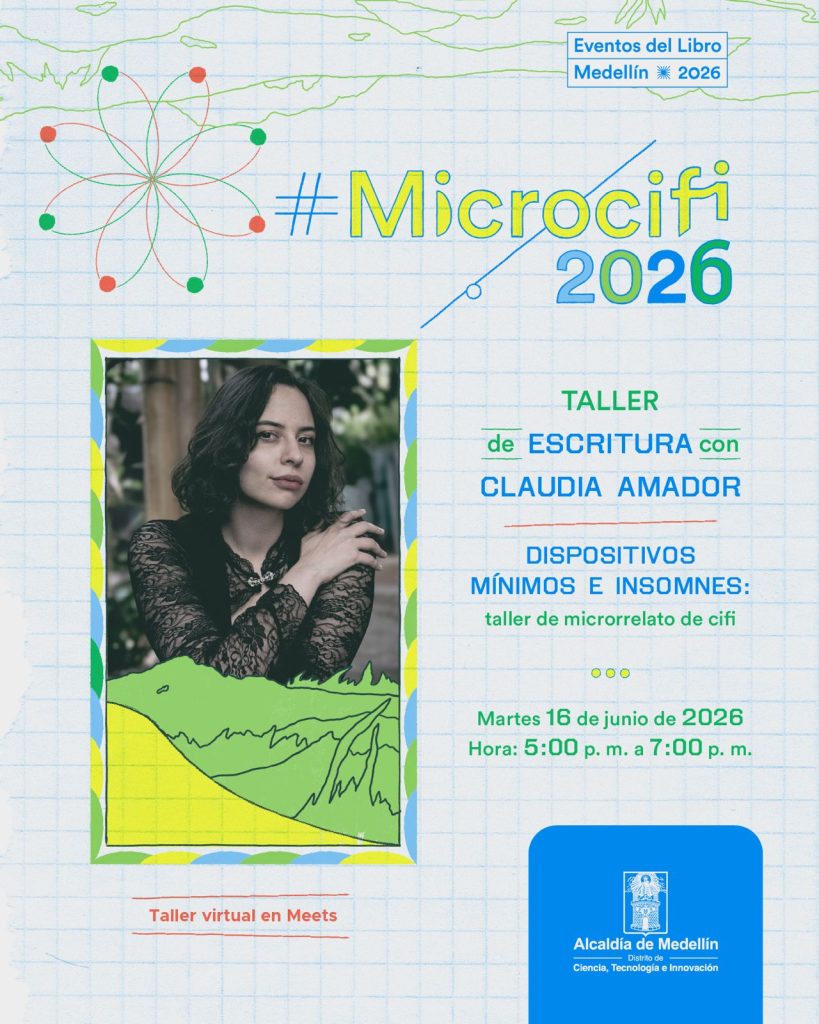 Taller de escritura de microrrelatos de CiFi con Claudia Amador