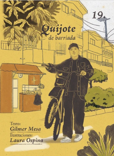 Portada Cuentico amarillo 19: El Quijote de la barriada (2026)