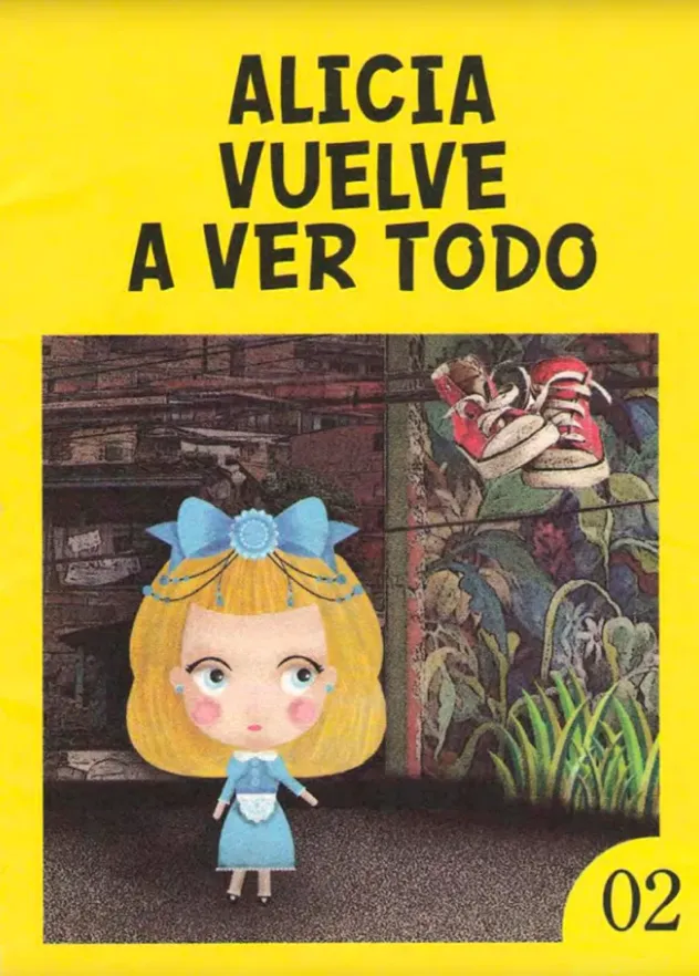 Portada Cuentico amarillo 2: Alicia vuelve a ver todo (2010)