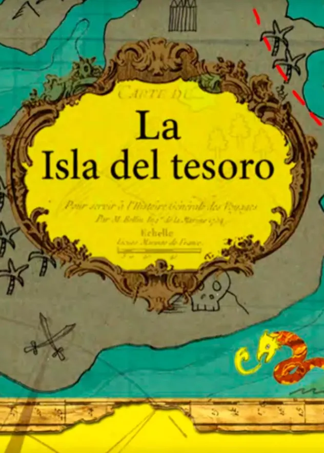 Portada Cuentico amarillo 8: La isla del tesoro (2015)