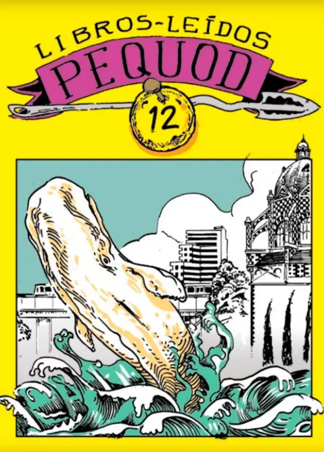 Portada Cuentico amarillo 12: Libros leídos Pequod (2019)