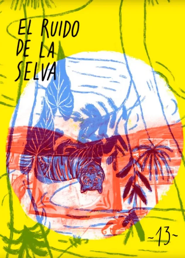 Portada Cuentico amarillo 13: El ruido de la selva (2020)