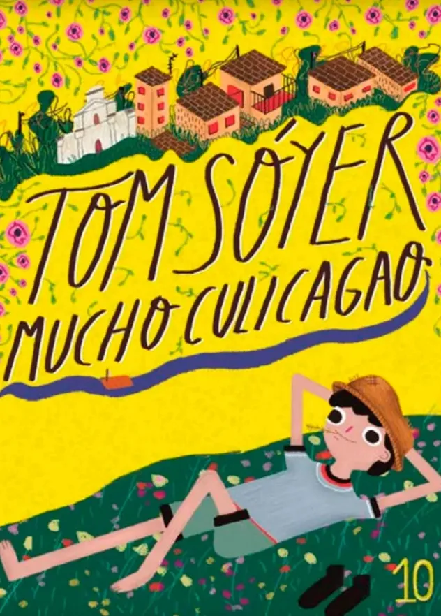 Portada Cuentico amarillo 10: Tom Soyer (2017)