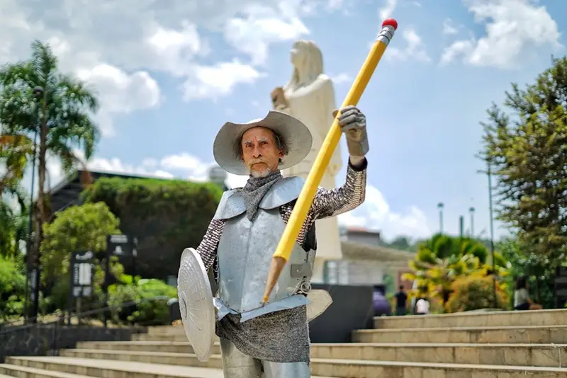 Personaje de la literatura universal: Quijote de la Mancha