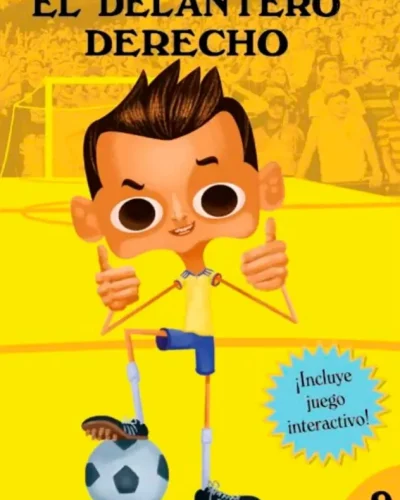 Portada Cuentico amarillo 9: El delantero derecho (2016)