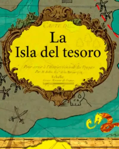 Portada Cuentico amarillo 8: La isla del tesoro (2015)