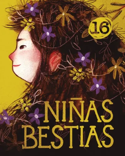 Portada Cuentico amarillo 16: Niñas bestias (2021)