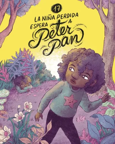 Portada Cuentico Amarillo 17: La niña perdida espera a Peter Pan (2024)